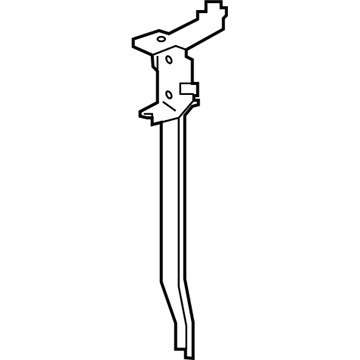 Scion iM Radiator Support - 53209-12161