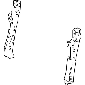 Scion Radiator Support - 53203-12490
