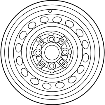 Toyota Echo Spare Wheel - 42611-52330