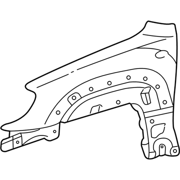 Toyota 4Runner Fender - 53802-35590