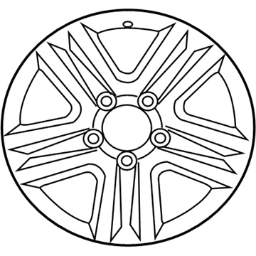 Toyota Tundra Spare Wheel - 4260D-0C010