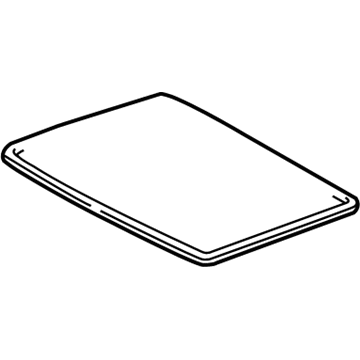 Toyota 63318-0C010-E0 Opening Molding