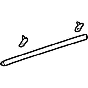 Toyota 66415-0C050 Spacer, Passenger Side