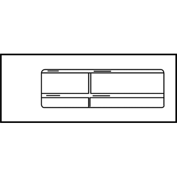 Toyota 74528-0C010 Caution Label