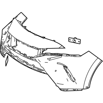 Toyota Venza Bumper - 52119-4D977