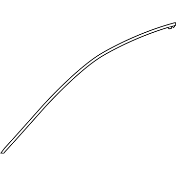 Toyota Camry Door Moldings - 75753-06221