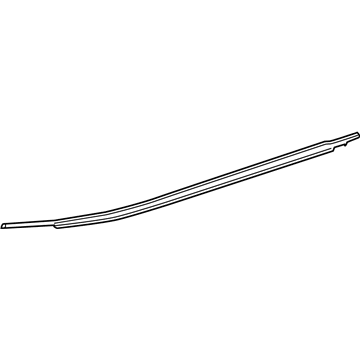 Toyota Camry Door Moldings - 75710-06291