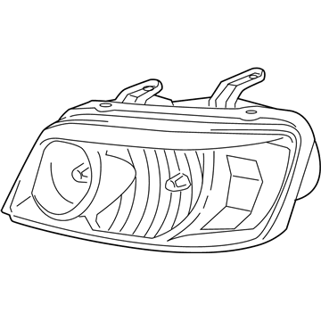 Toyota Highlander Headlight - 81170-48310