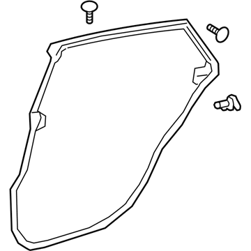 Toyota Avalon Weather Strip - 67872-07020