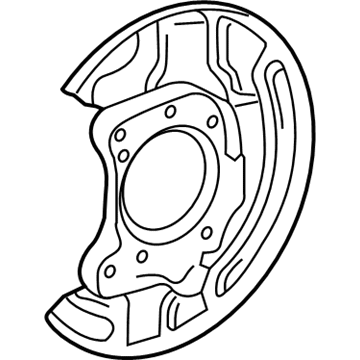 Scion 46504-21010 Splash Shield