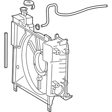 Scion Fan Shroud - 16711-40040