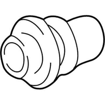 Toyota 81615-20610 Socket & Wire, Front