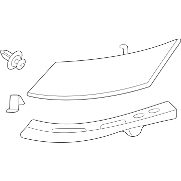 Toyota 60117-0A040 Pillar Trim