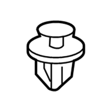 Toyota 62217-13010 High Mount Lamp Clip