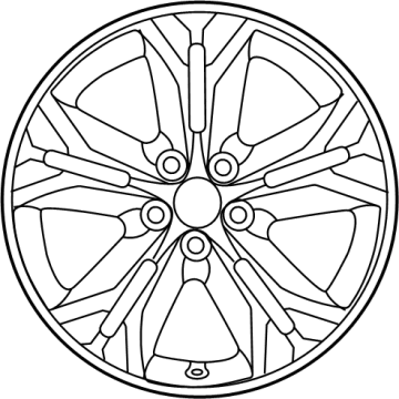 Toyota Sienna Spare Wheel - 4260D-08010