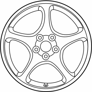 Toyota Sienna Spare Wheel - 42611-0R272