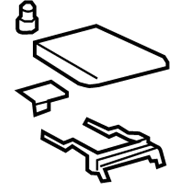 Toyota 58905-0E040-E0 Door Assembly