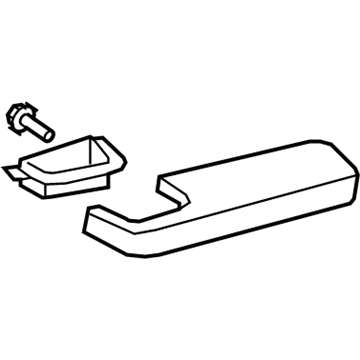 Toyota 74210-0C030-B0 Armrest, Passenger Side
