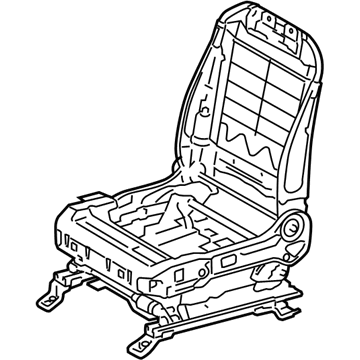 Toyota 71120-60510 Seat Frame, Driver Side