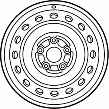 2012 Toyota RAV4 Spare Wheel - 42611-0R010