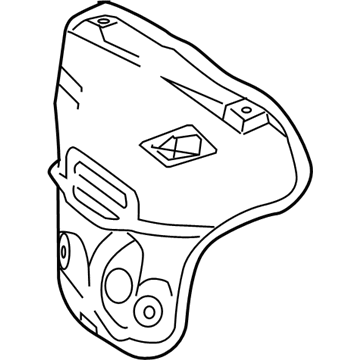 Toyota 17167-0H040 Heat Shield