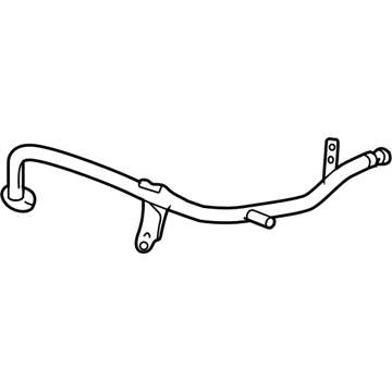 Scion xB Coolant Reservoir Hose - 16268-21022