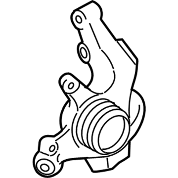 Toyota 42304-17030 Knuckle, Passenger Side