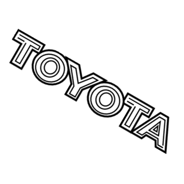 1999 Toyota Solara Emblem - PT577-06022