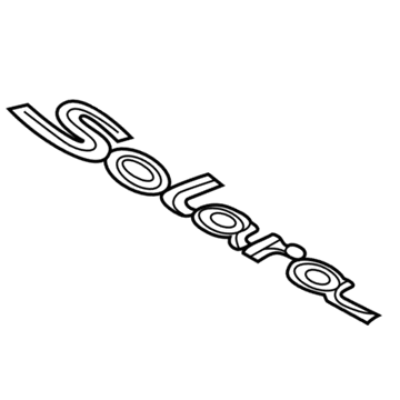 1999 Toyota Solara Emblem - PT577-06030