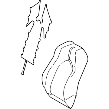 Toyota Camry Seat Cover - 71074-06S31-A5