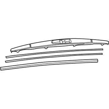 Toyota GR Corolla Wiper Blade - 85242-12150