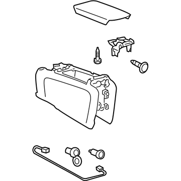 Toyota Center Console Base - 58901-47040-E0