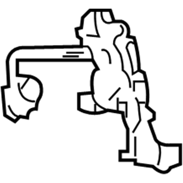 82715-35B70 Toyota Standard Parts, Passenger Side Illustration 1 of 1
