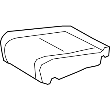 Toyota 71511-0E070 Seat Cushion Pad