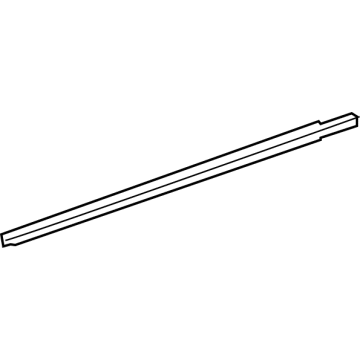 Toyota 75710-0R030 Belt Molding, Passenger Side