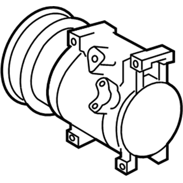 2009 Toyota Camry A/C Compressor - 88310-06240