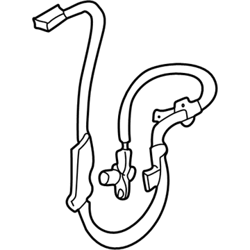 Toyota 89543-45010 Speed Sensor, Front Driver Side