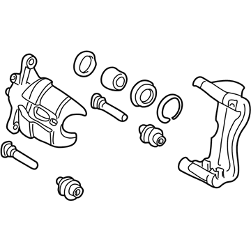 Toyota Sienna Brake Caliper - 47750-08020