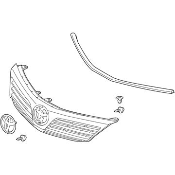 Toyota Camry Grille - 53101-06710-C0