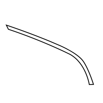 Toyota 75924-12120 Black Out Tape, Driver Side