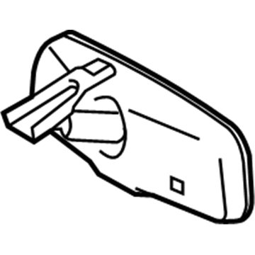 Toyota 4Runner Car Mirror - 87810-0WB40
