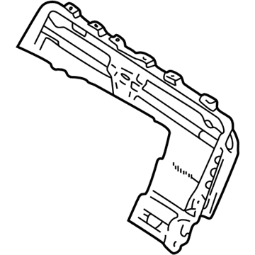 Toyota 71018-60200 Frame Sub-Assembly, Rear Seat Back, Driver Side