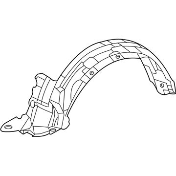Toyota Sequoia Wheelhouse - 53876-0C040
