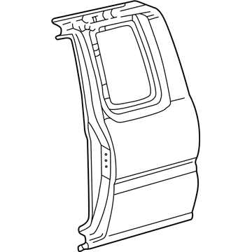 Toyota 61612-04011 Side Panel