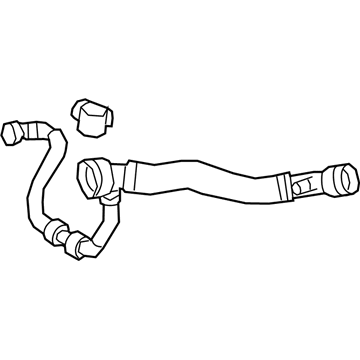 Toyota GR Supra Radiator Hose - 16571-WAA03