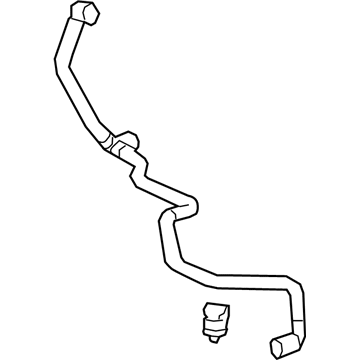 Toyota GR Supra Radiator Hose - 16573-WAA01