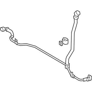 Toyota GR Supra Radiator Hose - 16057-WAA02