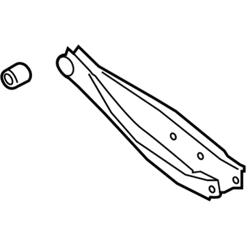 Toyota SU003-04490 Lower Control Arm, Rear Passenger Side