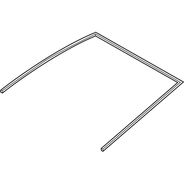 Toyota 75533-47050 Reveal Molding, Front