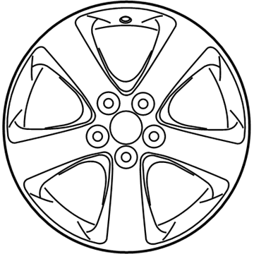 Toyota Sienna Spare Wheel - 42611-08070